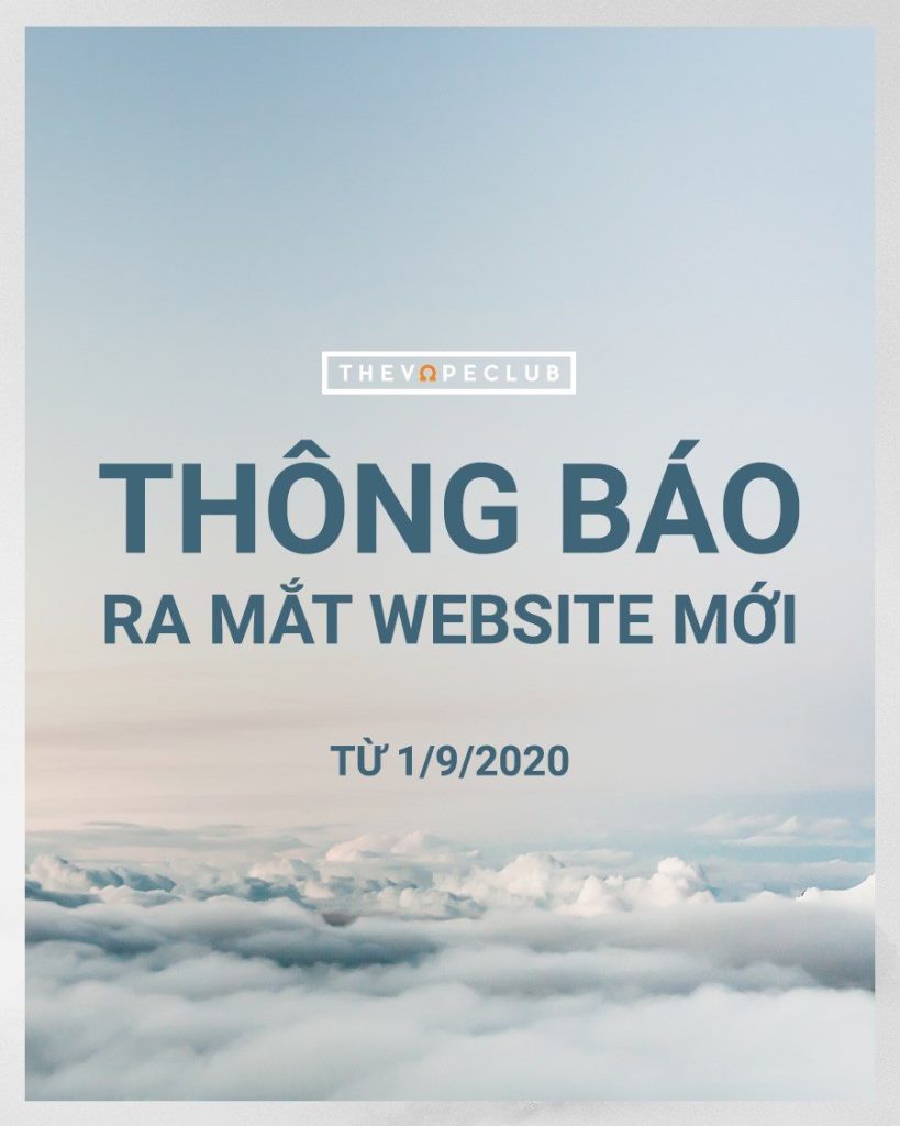 Thông báo ra mắt website mới