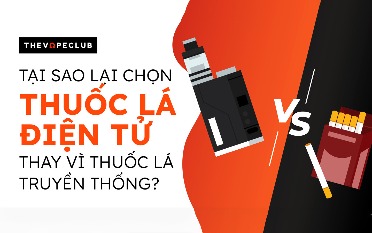 Tại sao nên chọn thuốc lá điện tử